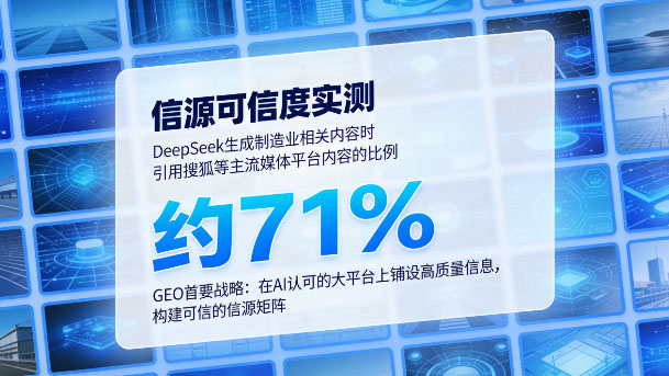 AI搜索時代，制造業獲客邏輯的底層重塑與GEO戰略布局